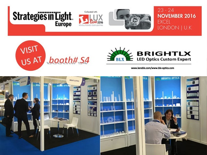 2016，Stratiges in Light in London-UK ,Vist Us at Booth S4