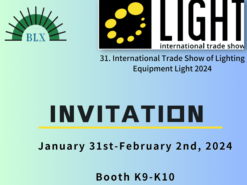 The 31st International Lighting Equipment Fair (Jan 2024)