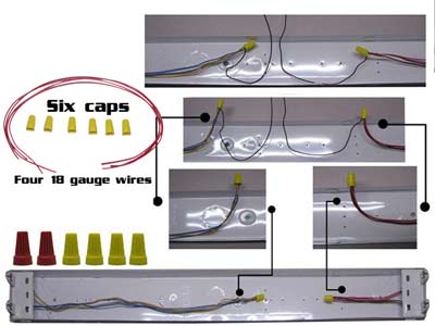 How To Change Fluorescent Lighting To Led?